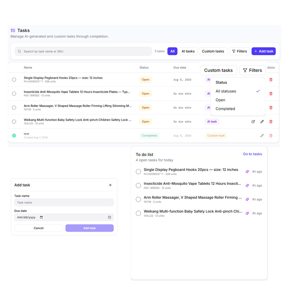 Task Manage by Digital Shifts